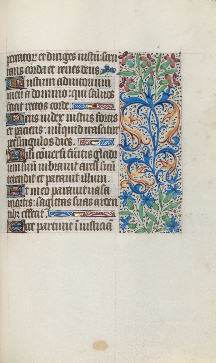 Stundenbuch Gebrauch von Rouen: fol. 114r, ca. 1470 von Master of the Geneva Latini