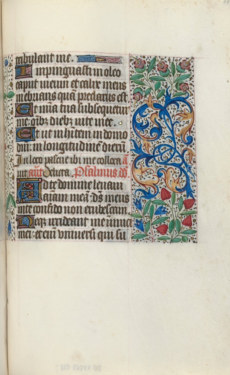 Stundenbuch Gebrauch von Rouen: fol. 118r, um 1470 von Master of the Geneva Latini