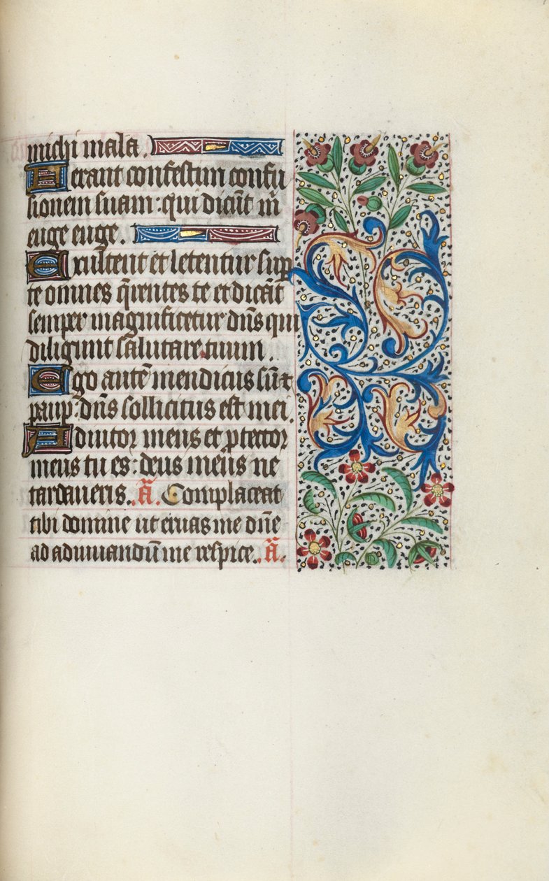 Stundenbuch Gebrauch von Rouen: fol. 127r, ca. 1470 von Master of the Geneva Latini