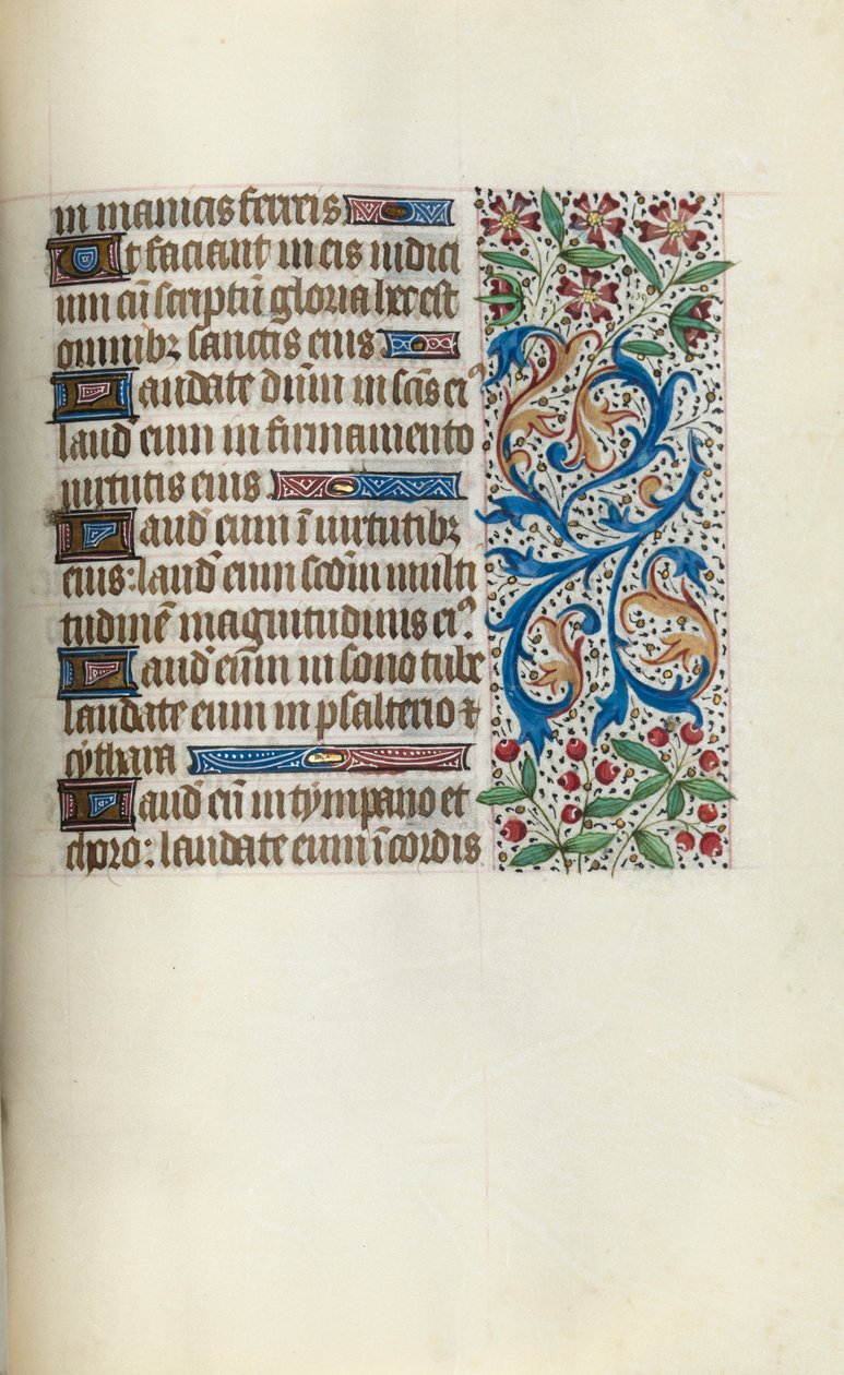 Stundenbuch Gebrauch von Rouen: fol. 143r von Master of the Geneva Latini