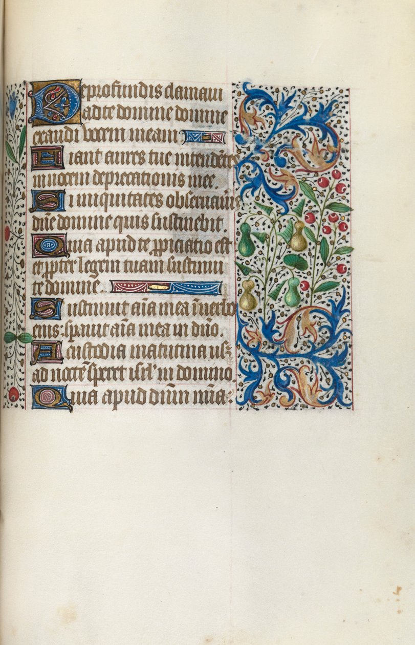 Stundenbuch Gebrauch von Rouen: fol. 145r, um 1470 von Master of the Geneva Latini