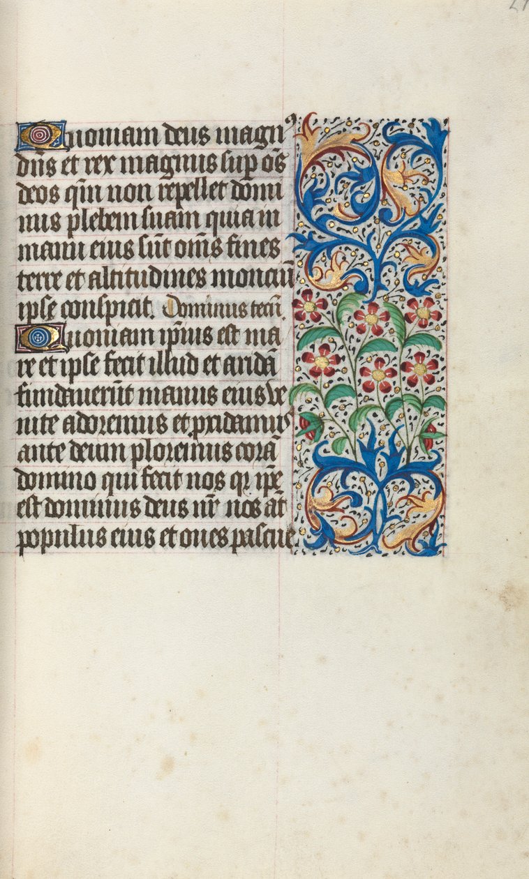 Stundenbuch Gebrauch von Rouen: fol. 29r von Master of the Geneva Latini