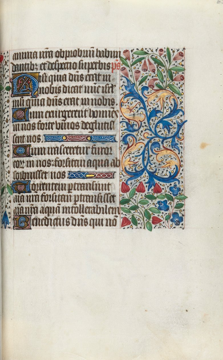 Stundenbuch Gebrauch von Rouen: fol. 65r, ca. 1470 von Master of the Geneva Latini