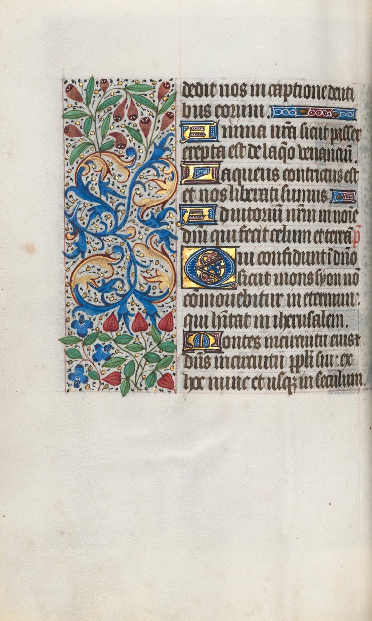 Stundenbuch Gebrauch von Rouen: fol. 65v, um 1470 von Master of the Geneva Latini
