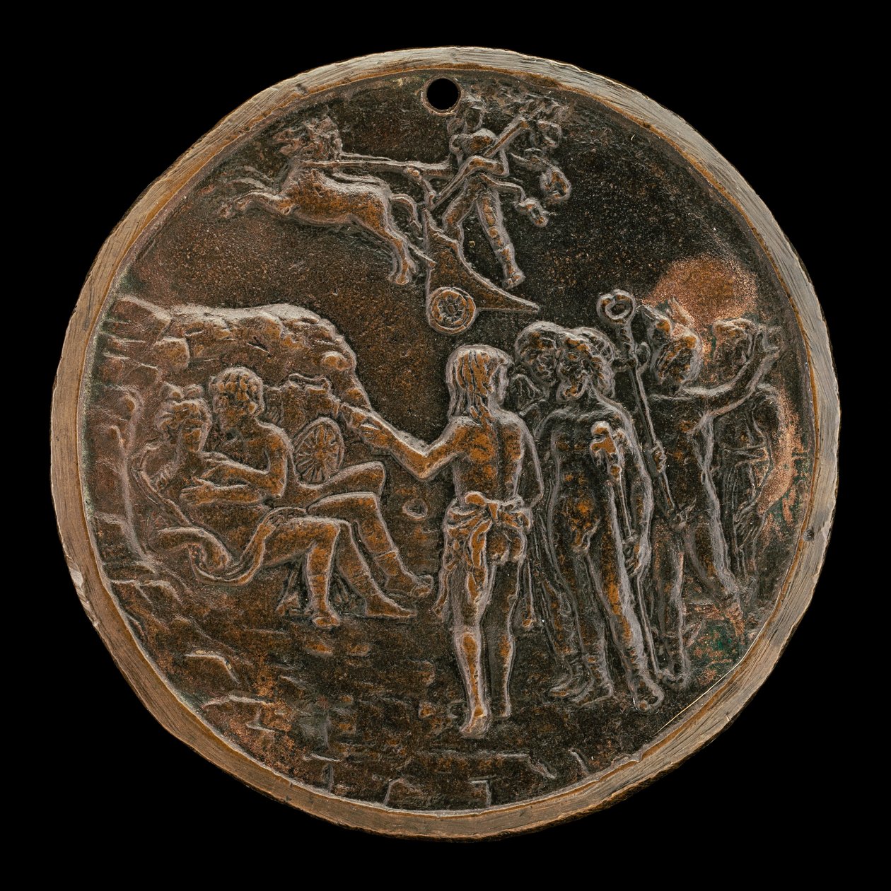 Mars und Venus, viertes Viertel des 15. Jahrhunderts von Master of the Orpheus Legend