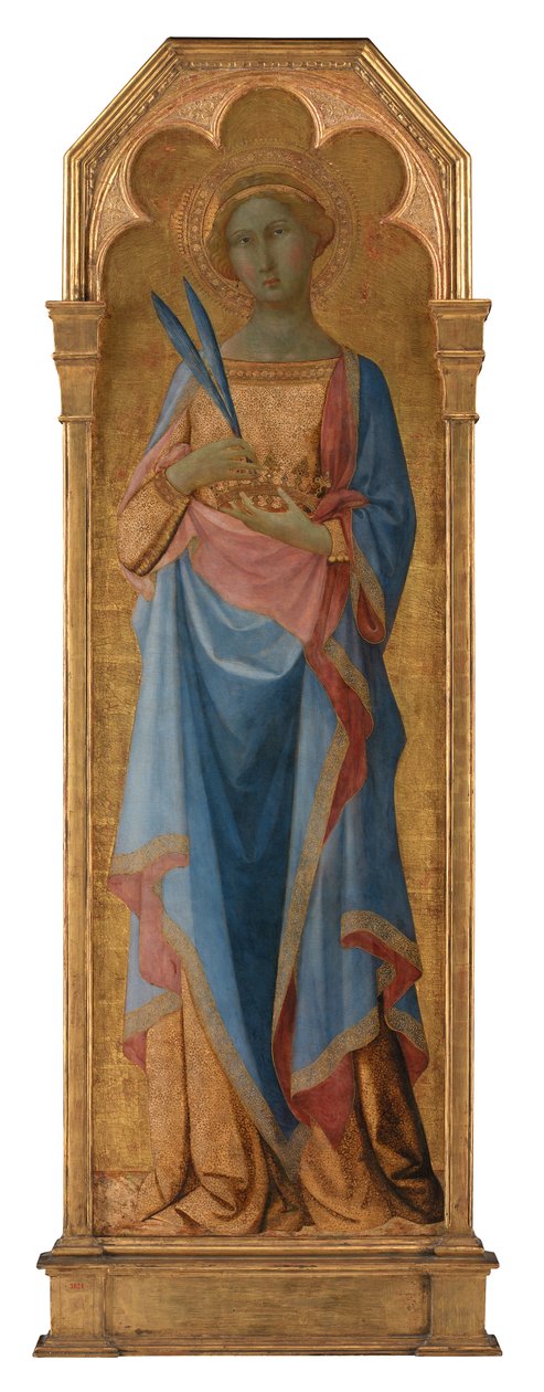 St. Corona von Master of the Palazzo Venezia Madonna