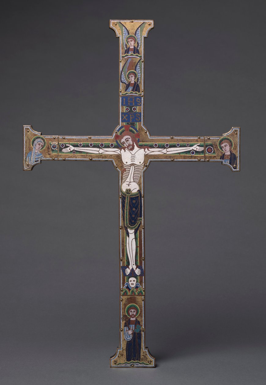 Das Spitzer-Kreuz, ca. 1190 von Master of the Royal Plantagenet Workshop