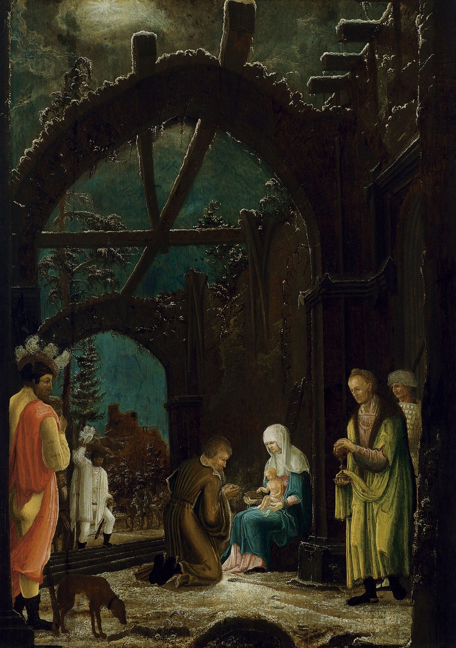 Die Anbetung der Könige von Master of the Thyssen Adoration