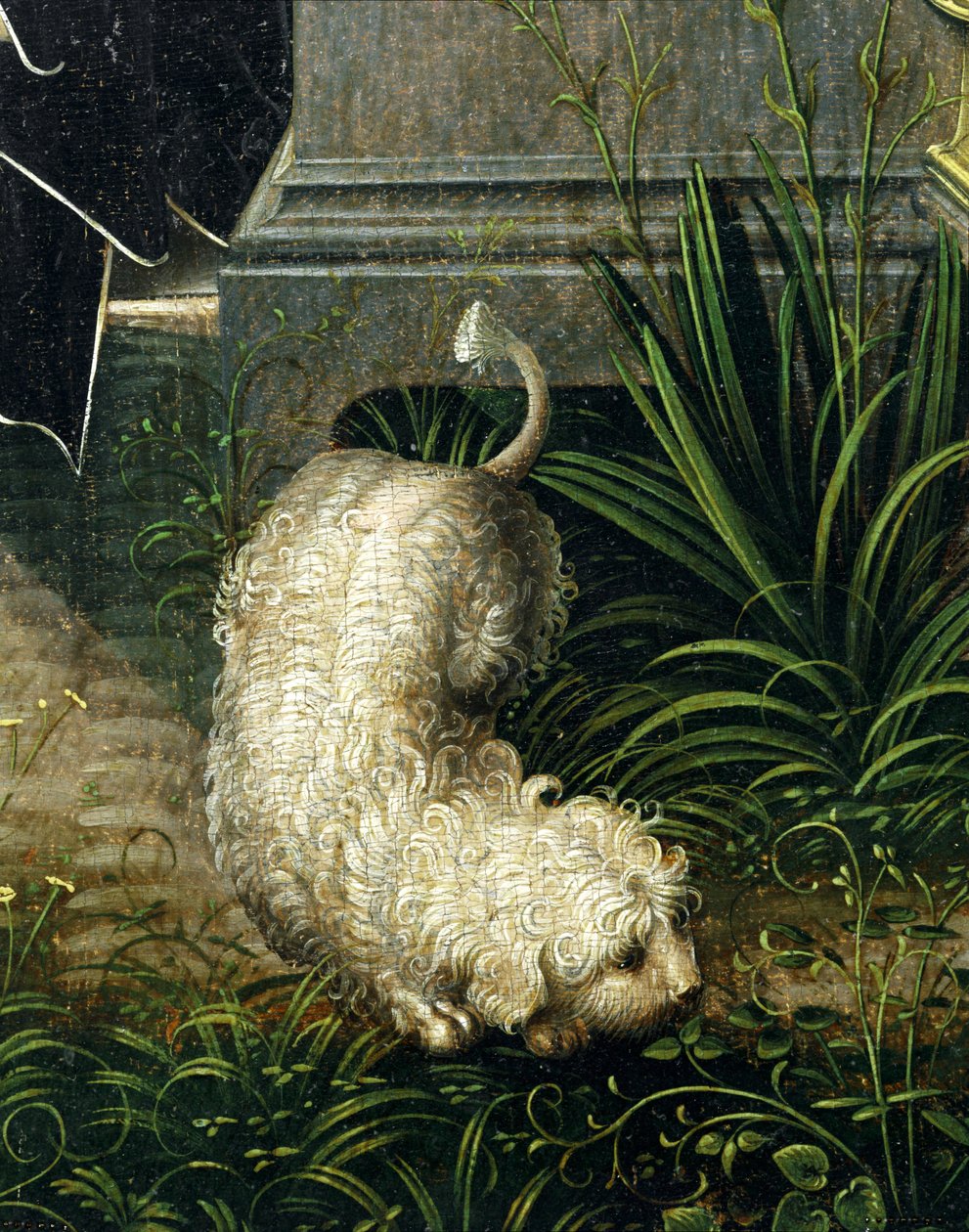 Die Predigt des heiligen Gery, "die pastorale Predigt" von Master of the View of Saint Gudula