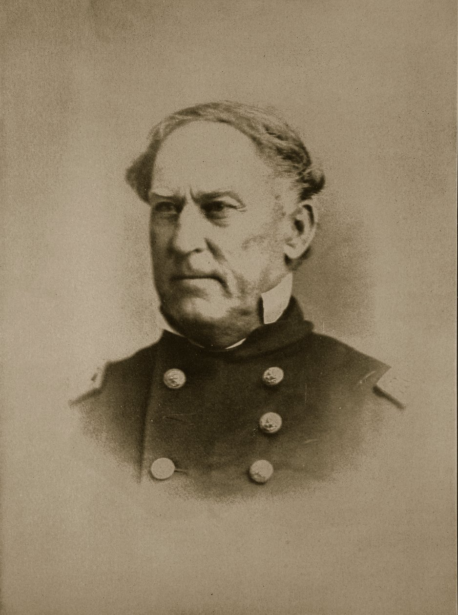 Admiral David G. Farragut, 1861-65 von Mathew B. Brady