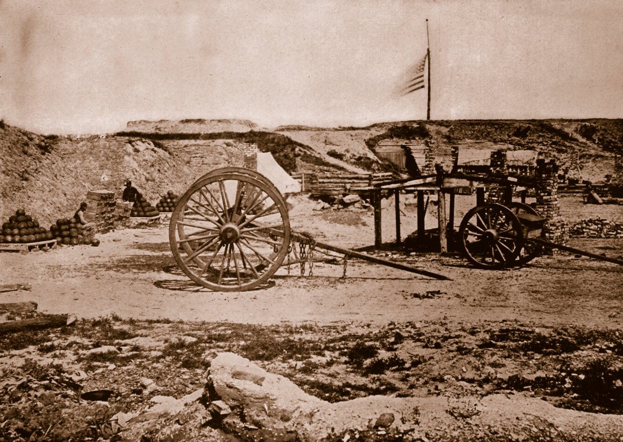 Fort Johnson, Charleston, South Carolina, 1861-65 von Mathew B. Brady