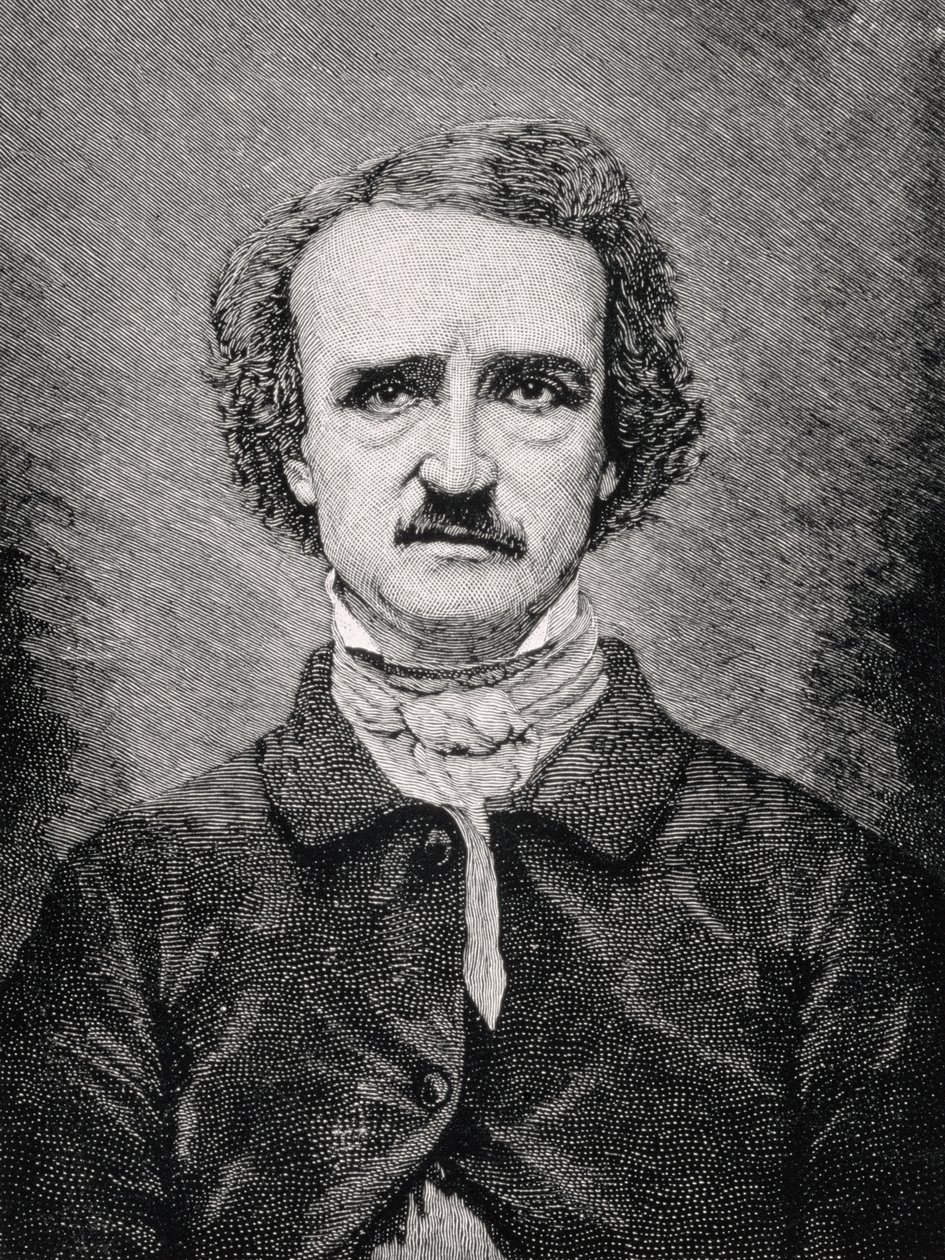 Edgar Allan Poe (1809-1849) von Mathew B. Brady