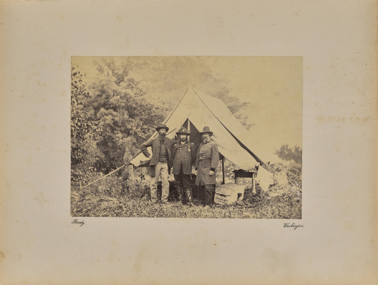 Martindale und Russell und Neil [sic] von Mathew B. Brady