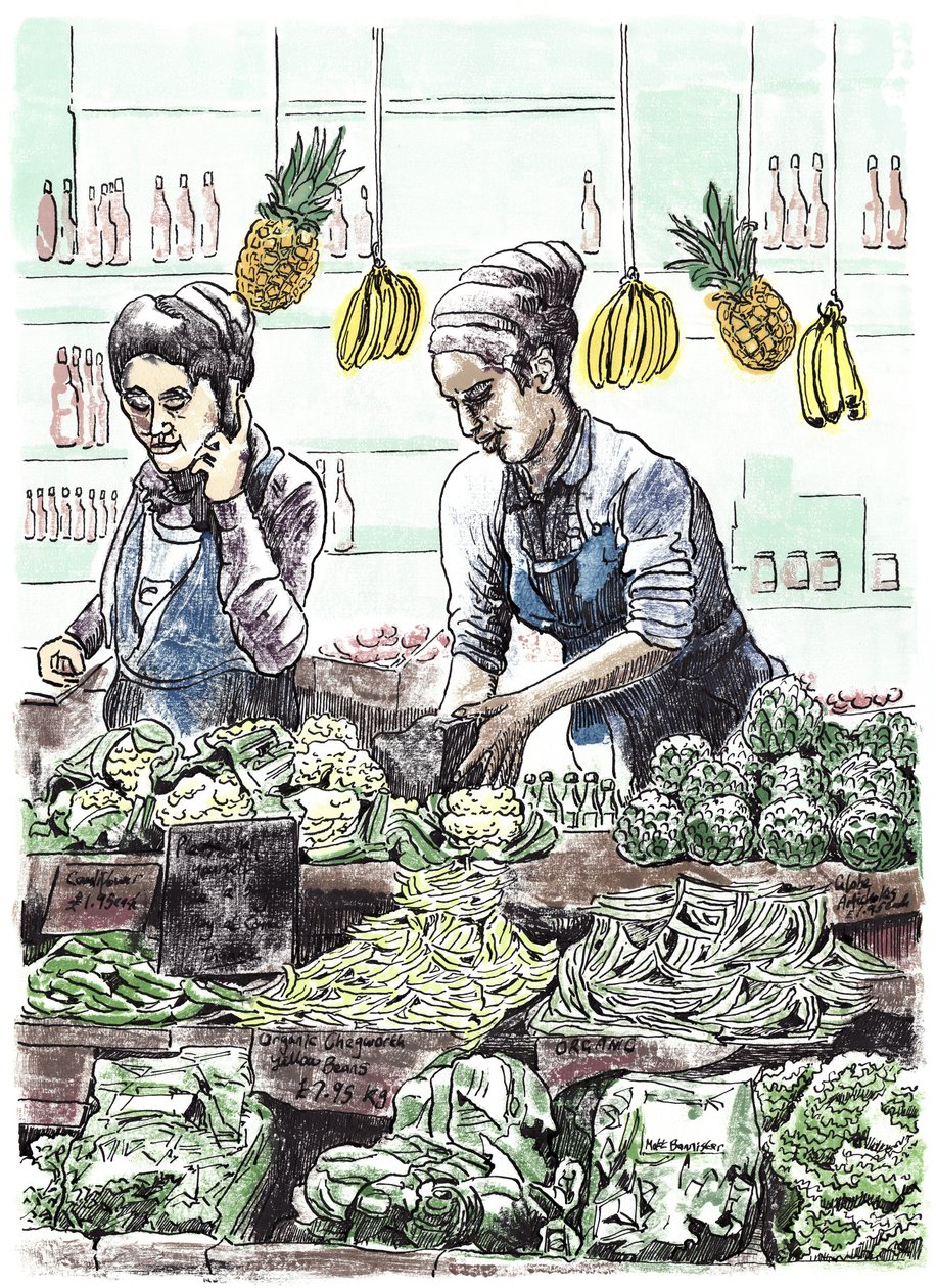 Borough Veg 2, 2013 von Matt Bannister