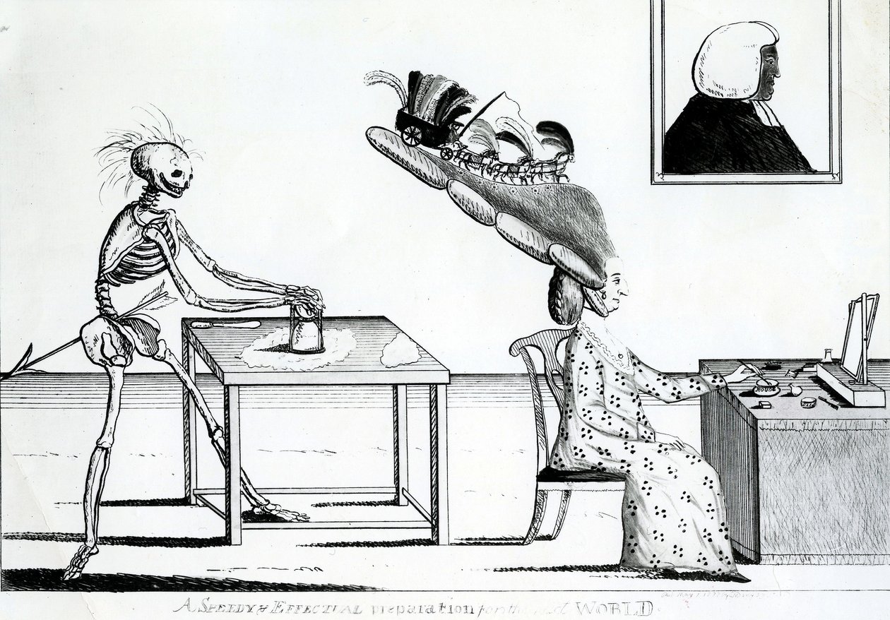 Eine schnelle und wirksame Vorbereitung auf die nächste Welt, 1777 von Matthew or Matthias Darly