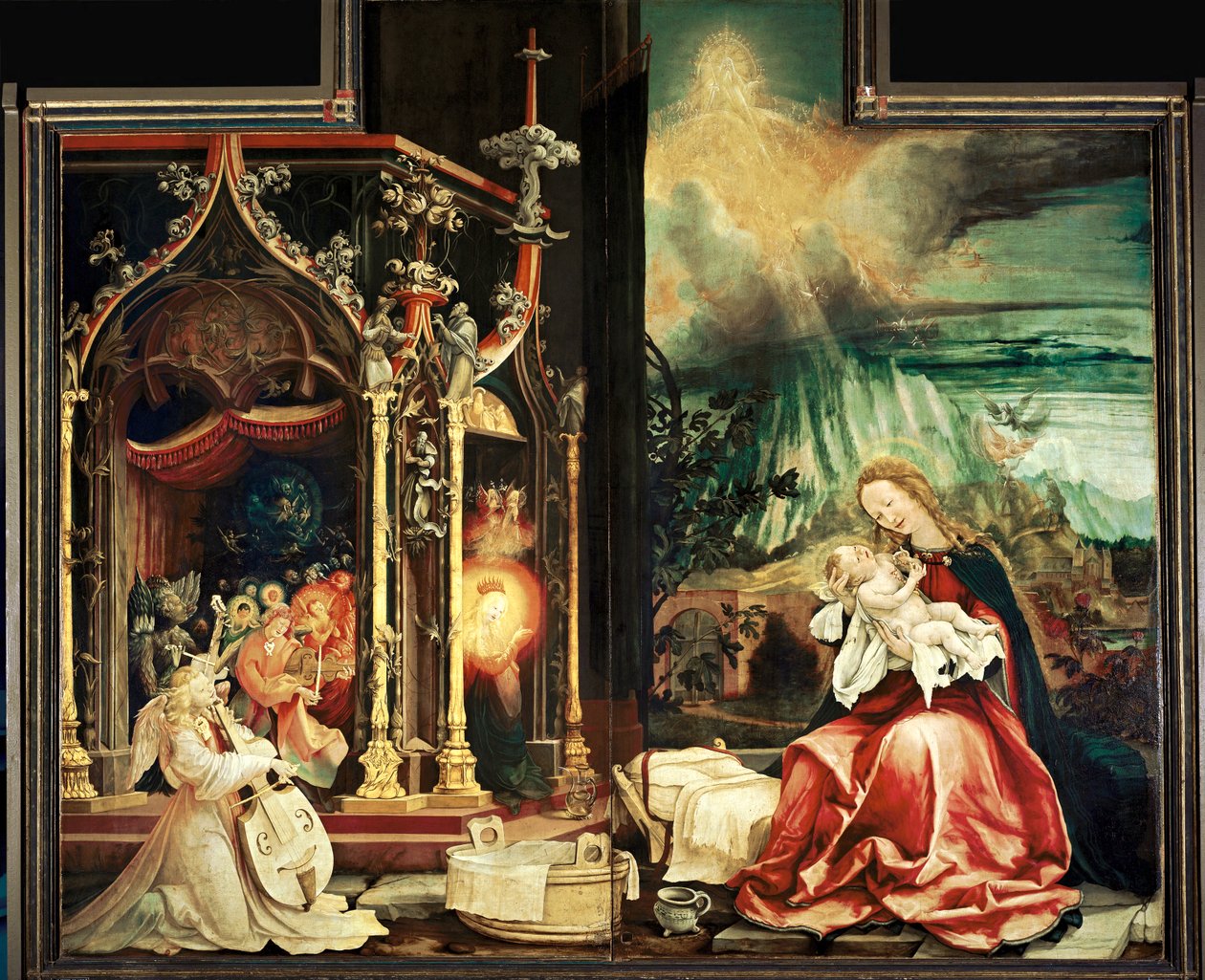 Konzert der Engel von Matthias Gruenewald