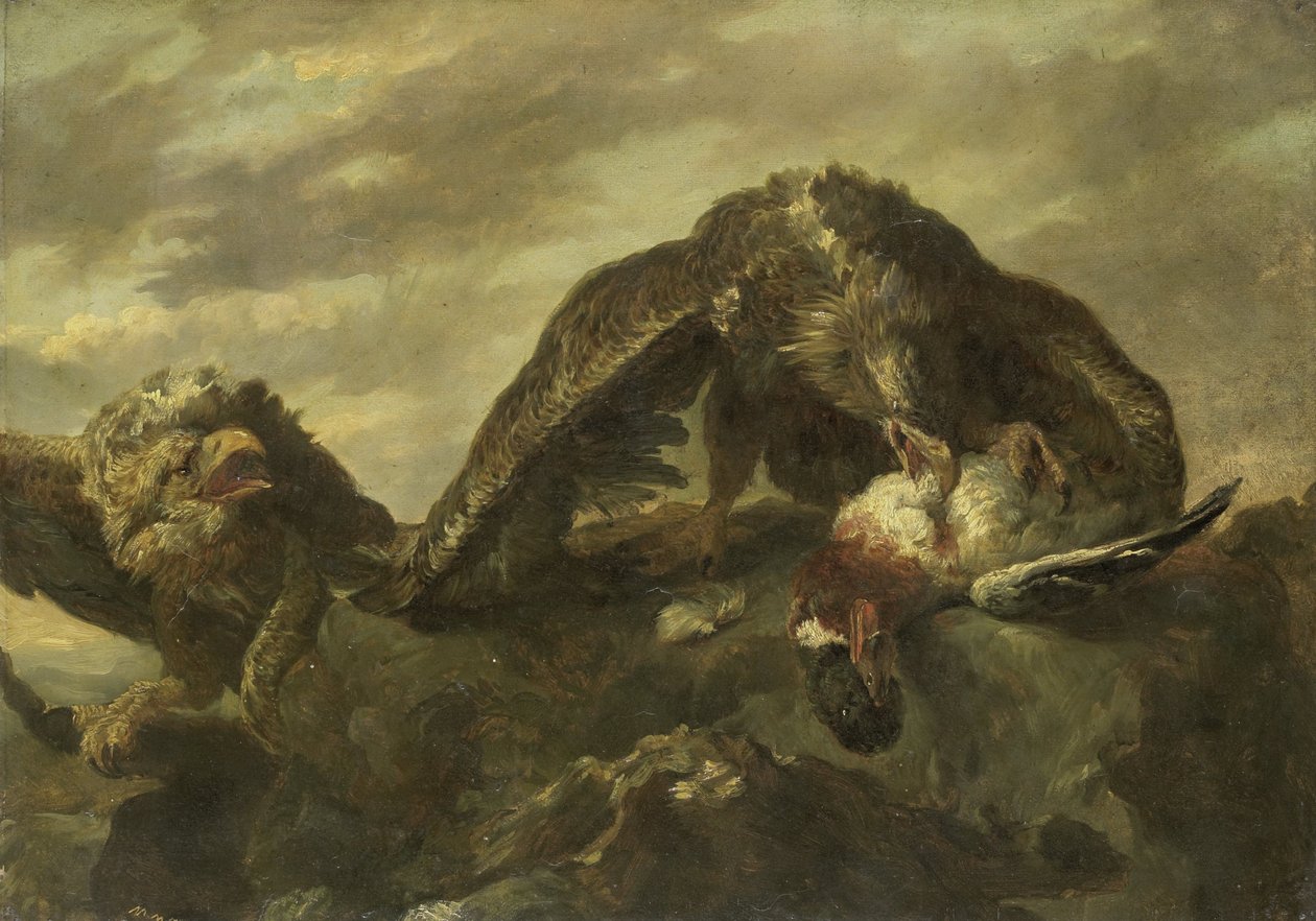 Adler auf den Klippen von Matthijs Maris