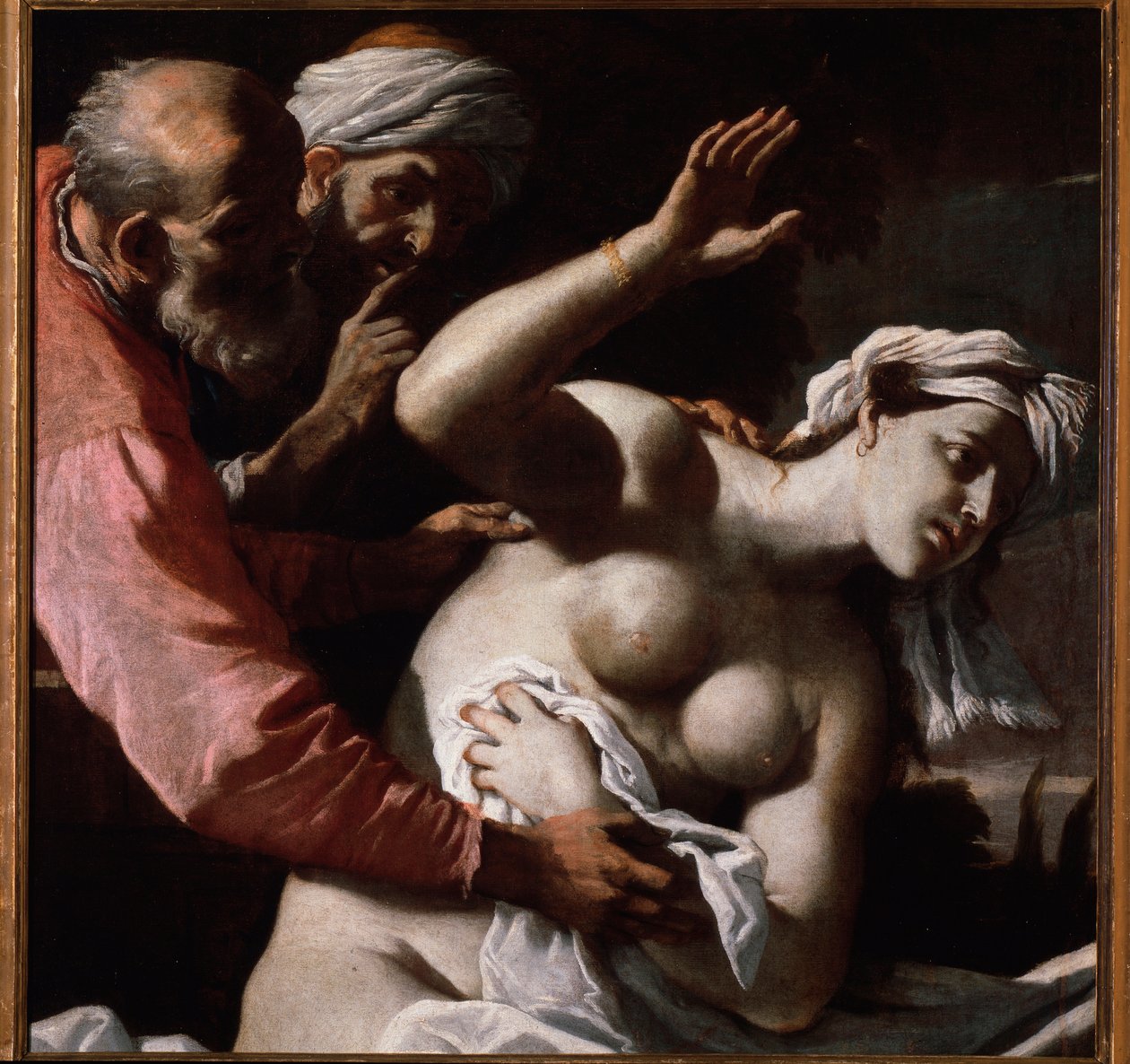 Susanna und die Ältesten von Mattia Preti