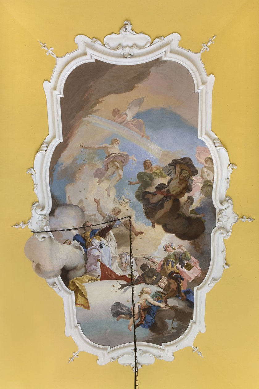 Jupiter und die vier Kontinente von Mattia Bortoloni