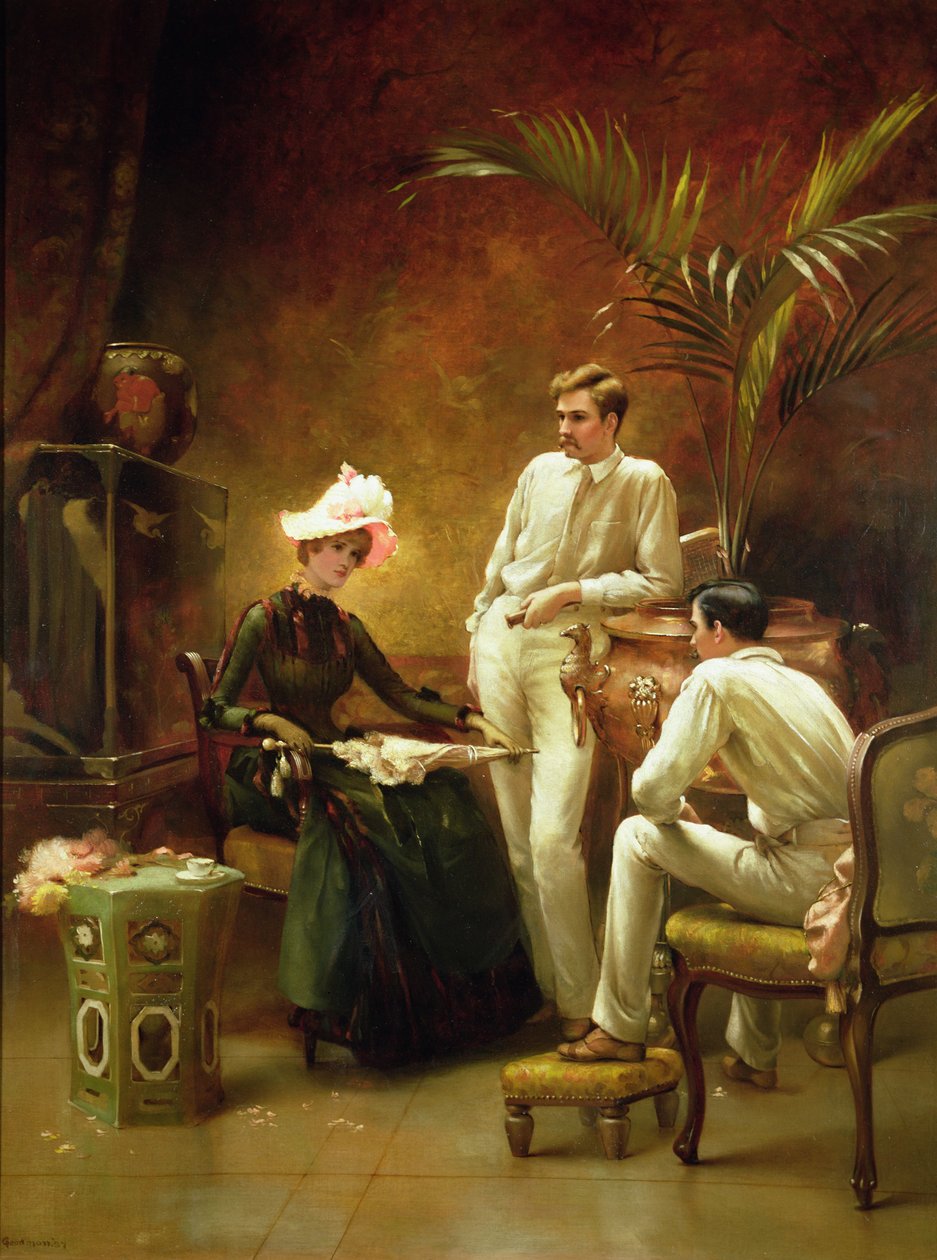 Die Rivalen - Tee vor dem Tennis von Maude Goodman