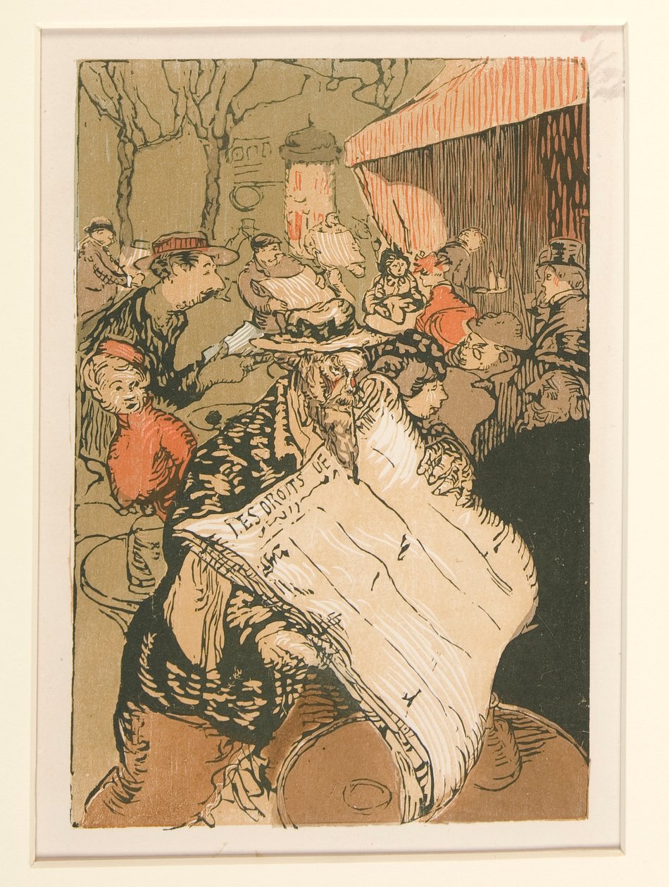 Die Straßenhändler des Denkens, Die Boulevards, S. 45 von Maurice Delcourt