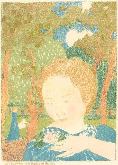 Die Haltungen sind leicht und keusch von Maurice Denis