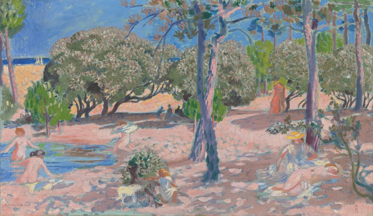 Sommertag auf der Insel Noirmoutier von Maurice Denis