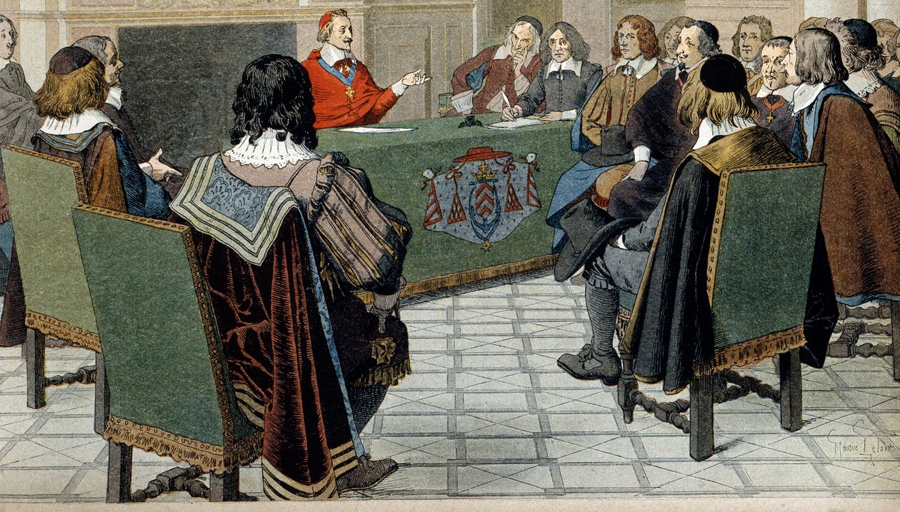 Geschichte Frankreichs: Kardinal Richelieu (Armand Jean du Plessis von Maurice Leloir