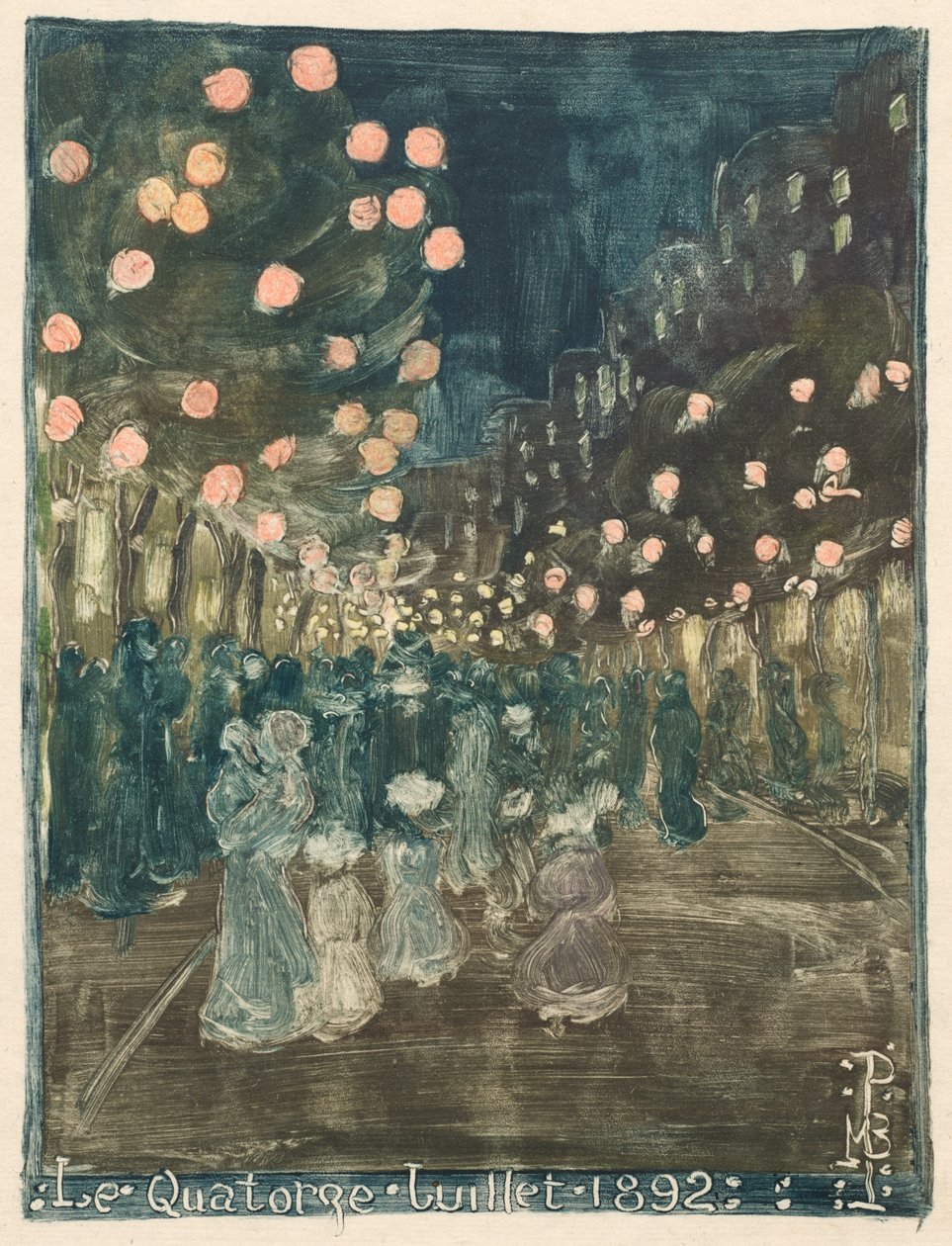 Bastille-Tag von Maurice Prendergast