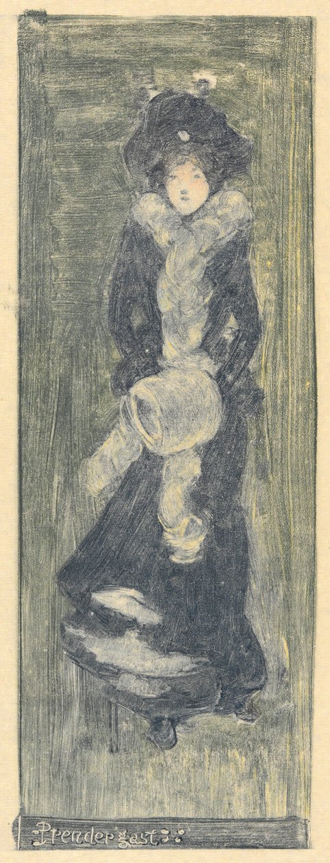 Dame Su Hui und ihr Versrätsel von Maurice Brazil Prendergast
