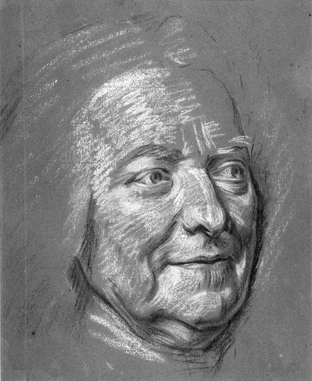 Porträt von M. Louis Silvestre von Maurice Quentin de Latour