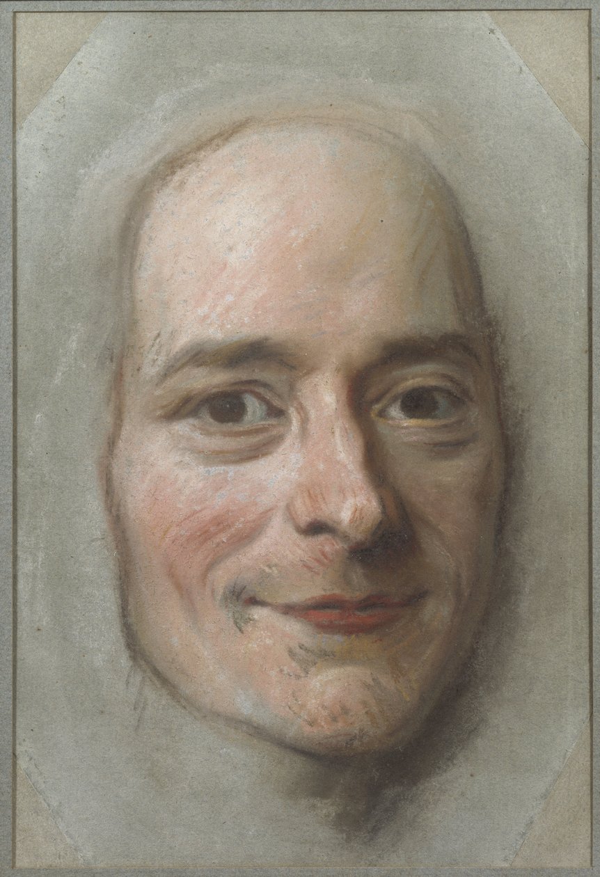 Porträt von François Marie Arouet de Voltaire (1694-1778) von Maurice Quentin de La Tour