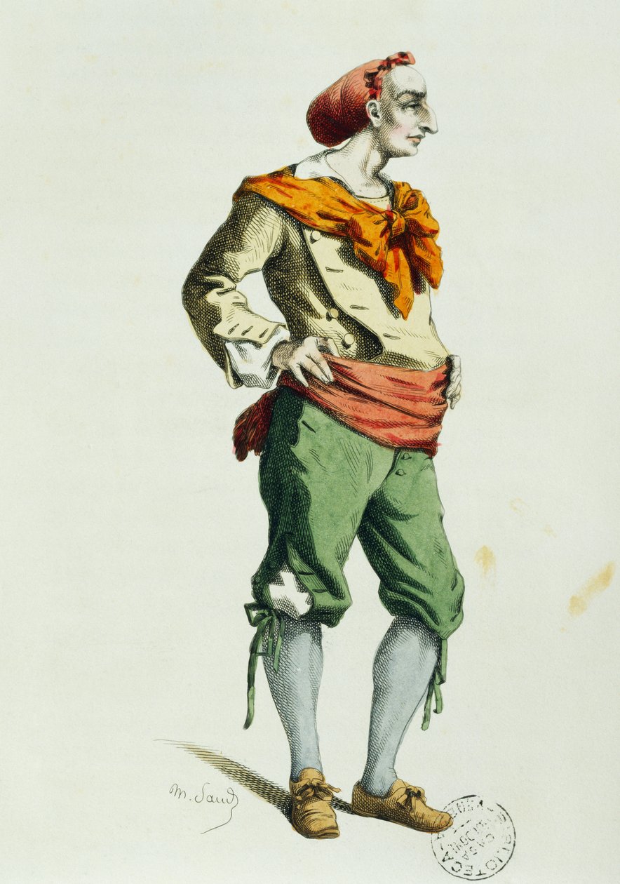 Meo Patacca im Jahr 1800 von Maurice Sand