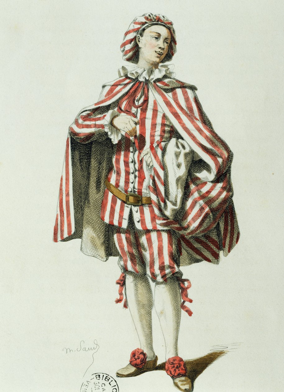 Mezzetino, von Maurice Sand von Maurice Sand