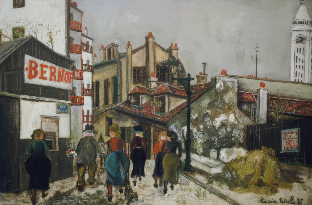 Das Haus Bernot von Maurice Utrillo