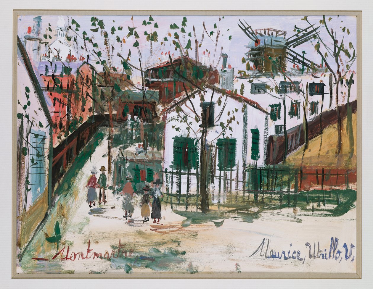 Montmartre von Maurice Utrillo