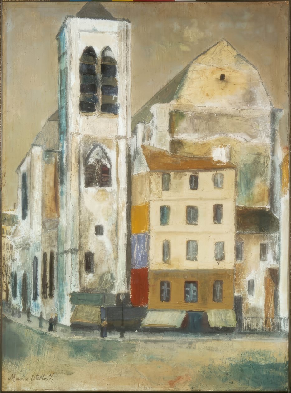 Saint-Nicolas-du-Chardonnet von Maurice Utrillo