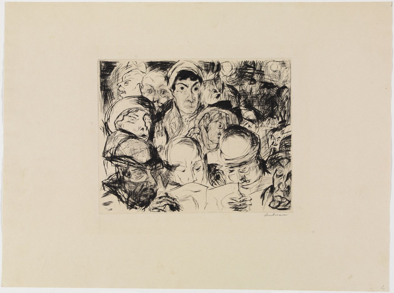 Die Kriegserklärung von Max Beckmann