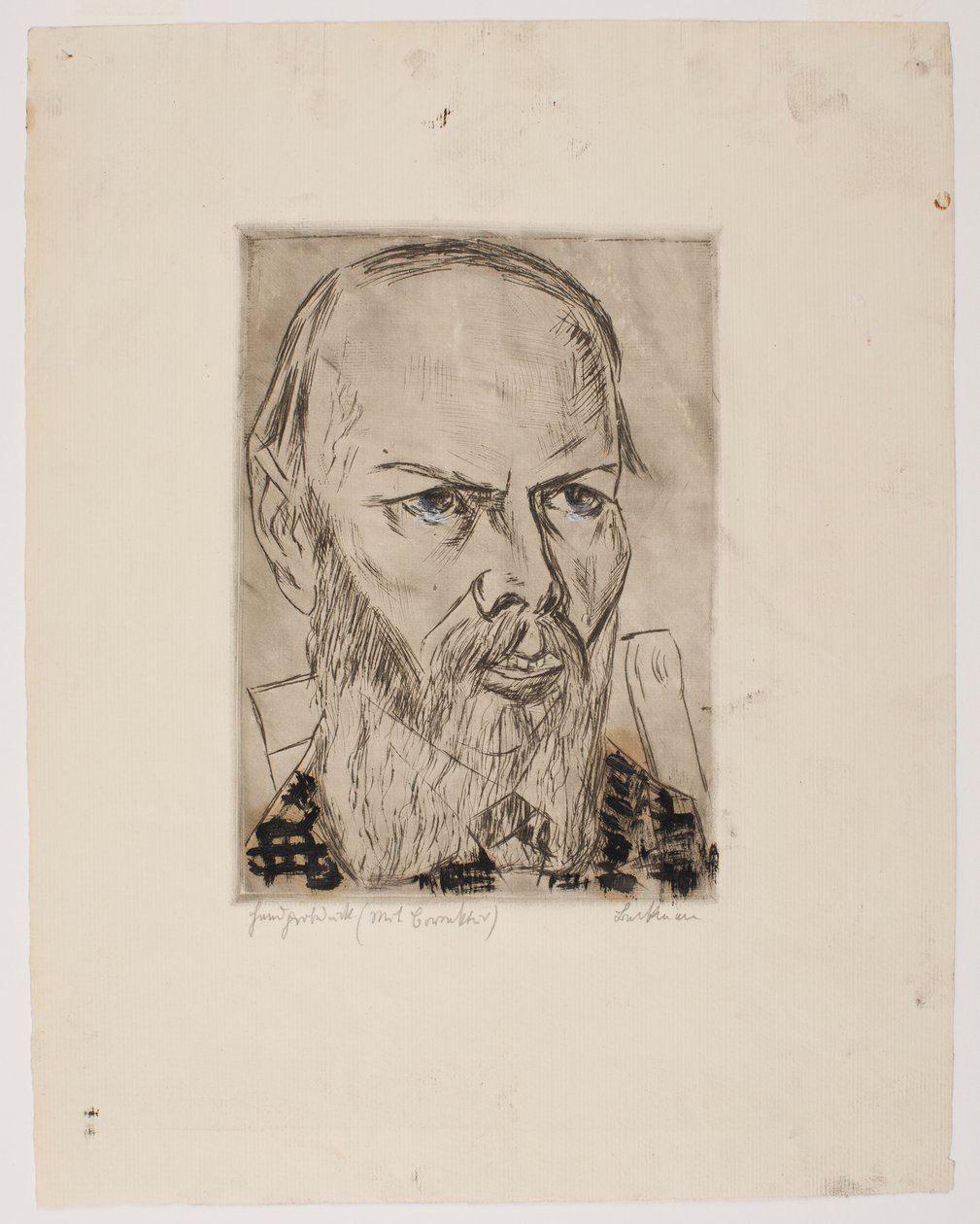 Dostojewski I von Max Beckmann