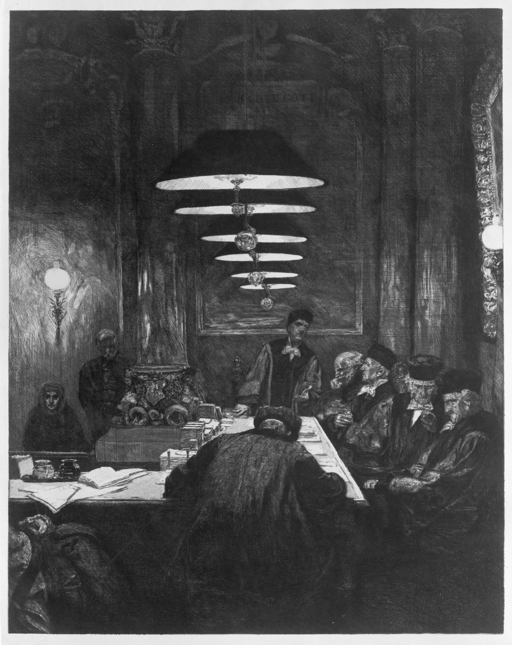 Dramen. Blatt 5: Eine Mutter III. von Max Klinger