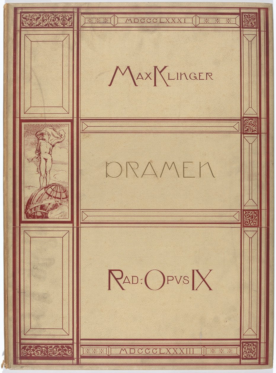 Dramen: VI Motive in X Blättern. Radierungen Opus IX von Max Klinger