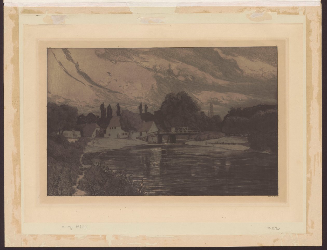 Mondnacht, Bl. 3 Op. VII von Max Klinger