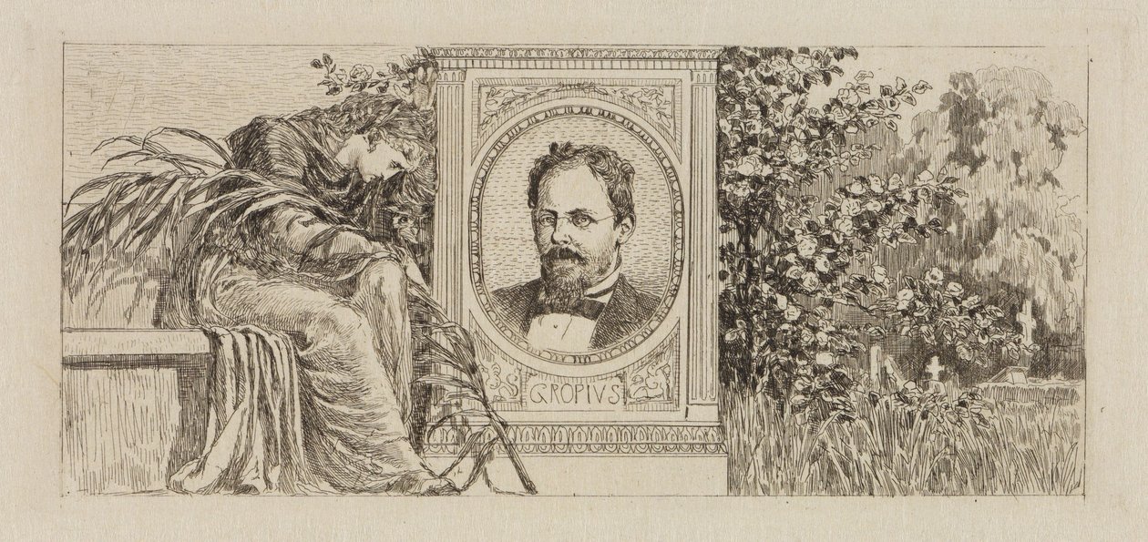 Professor Gropius von Max Klinger