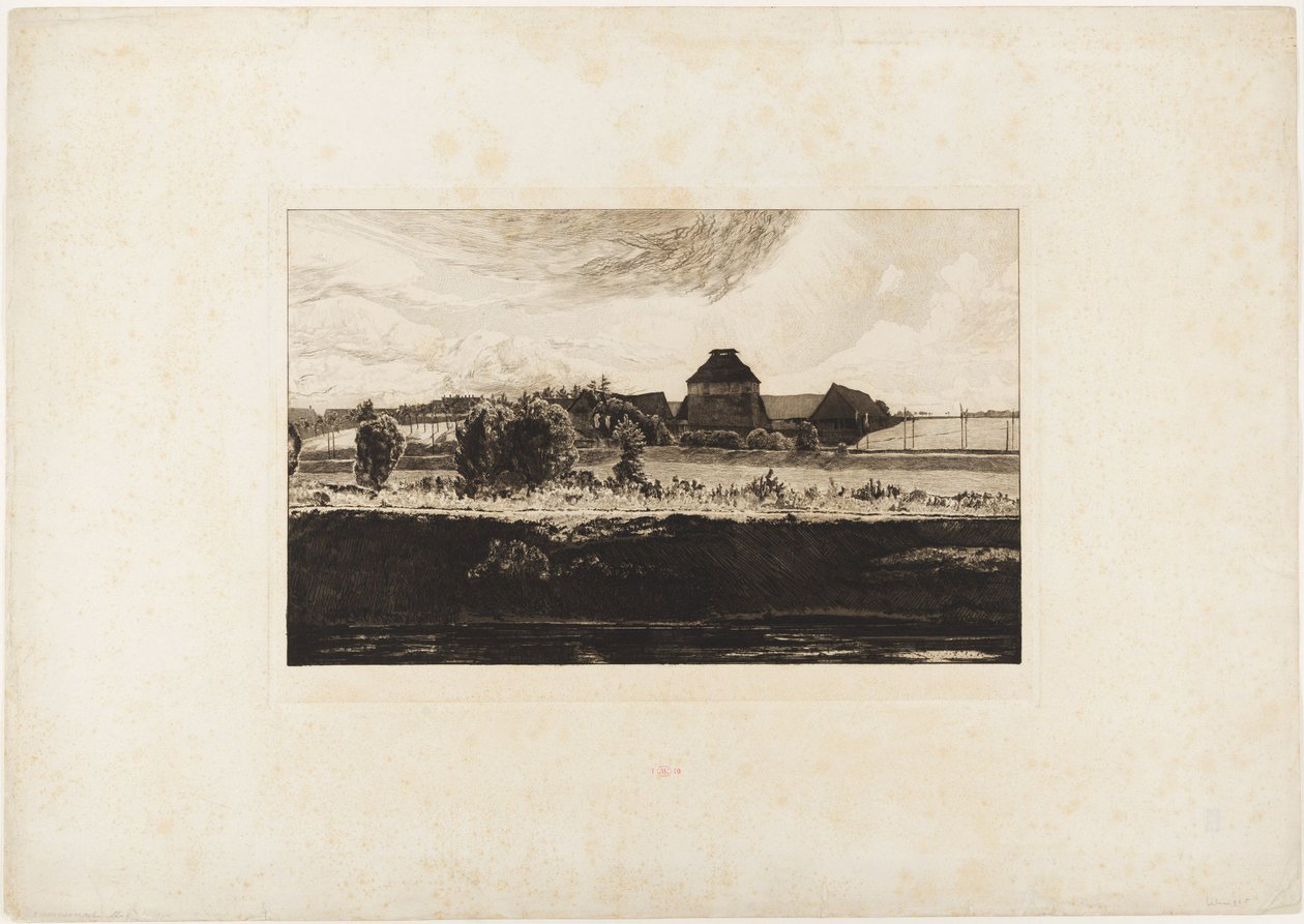 Sommernachmittag (Vier Landschaften, Opus VII, Blatt 4) von Max Klinger