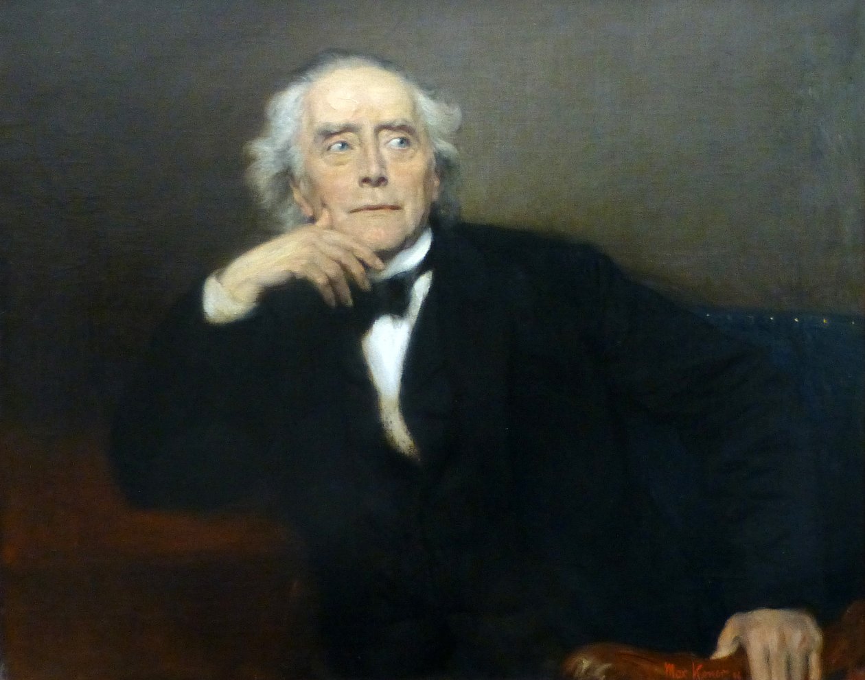 Bildnis des Archäologen Ernst Curtius von Max Koner