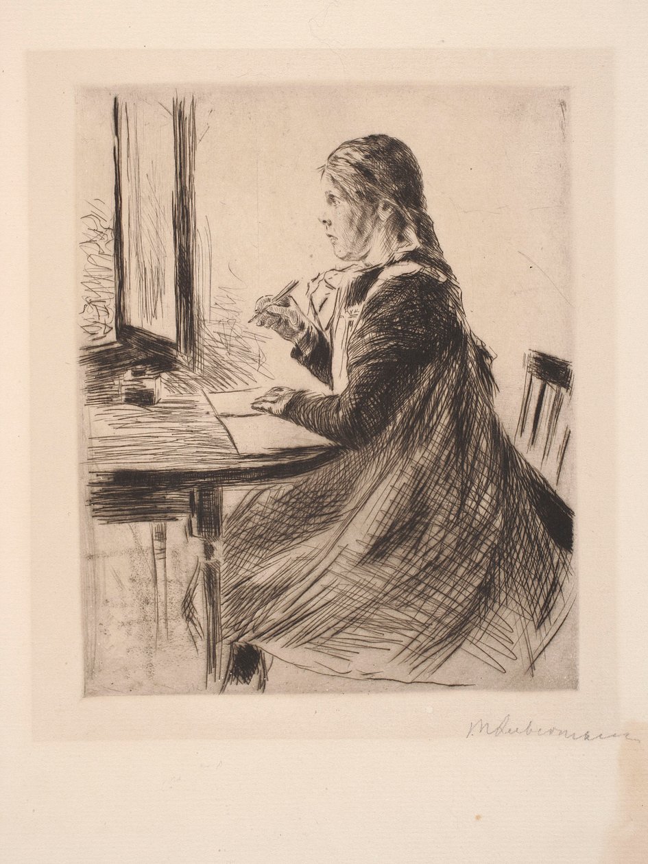 Kinderporträt, Bildnis der Tochter des Geheimrats Bode, Marie von Max Liebermann