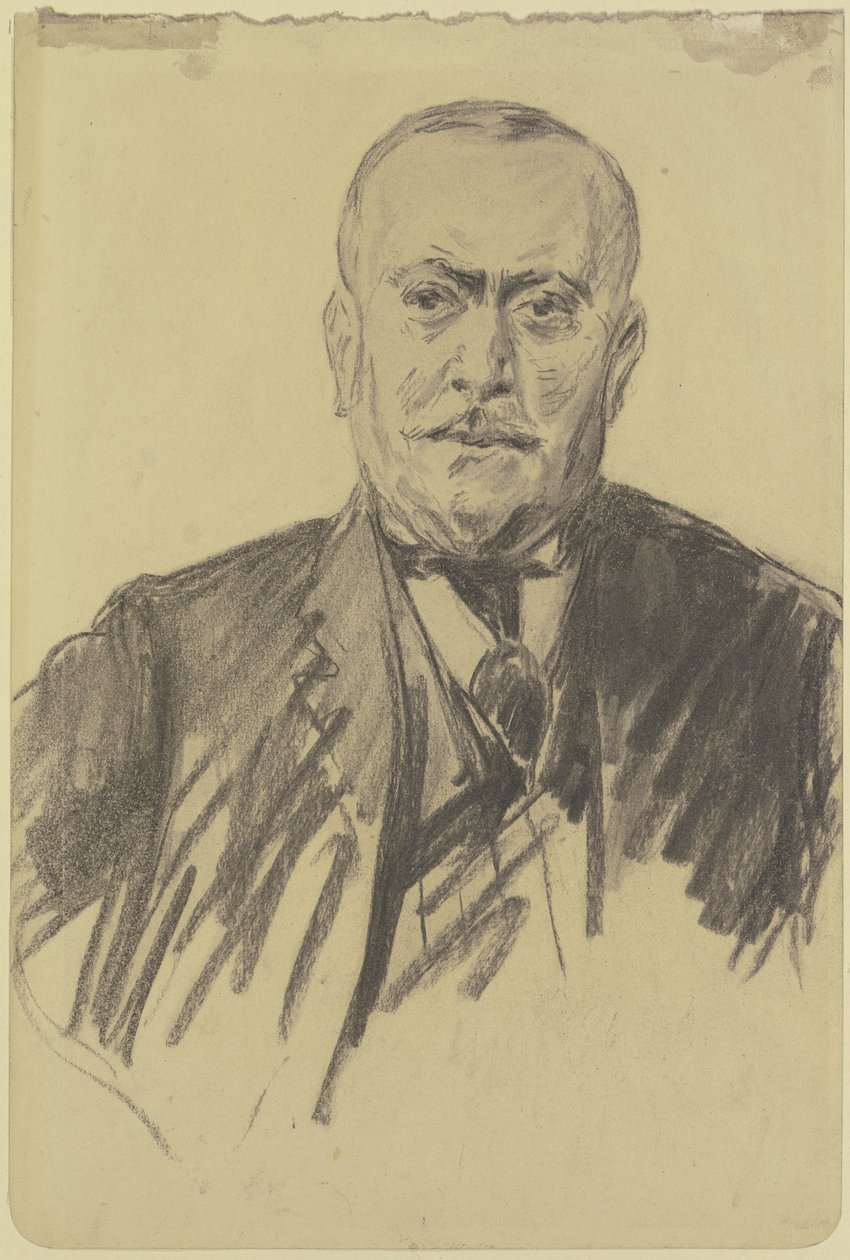Porträt eines Mannes von Max Liebermann