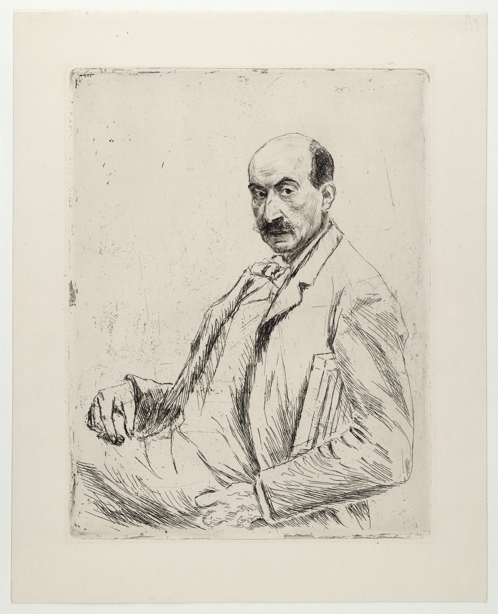 Selbstporträt von Max Liebermann