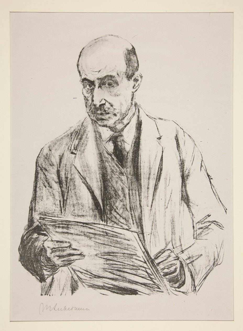 Selbstporträt von Max Liebermann