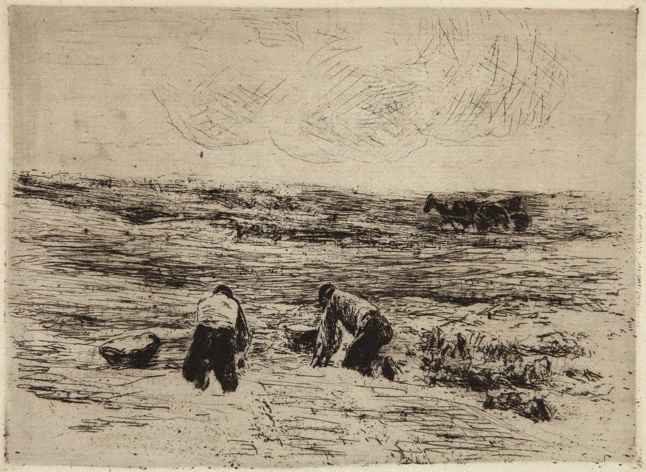 Die Kartoffelbauern von Max Liebermann